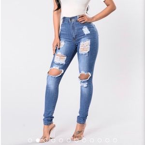 Fashion Nova Jeans Size 0